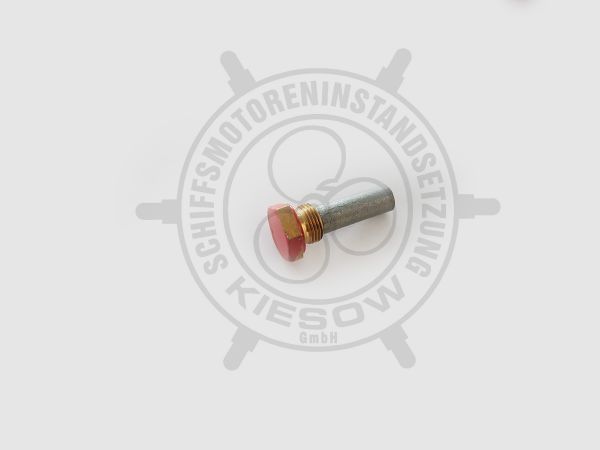 Zinkanode (inkl. Sechskanntmutter) für Motorblock