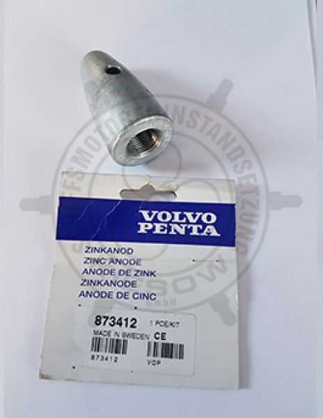 Volvo Penta Wellenanode 873412 / M20x1,5 Gewinde